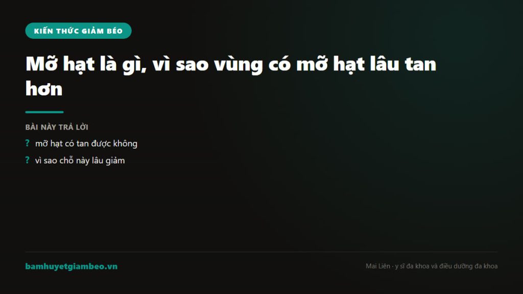 Minh hoa mỡ hạt
